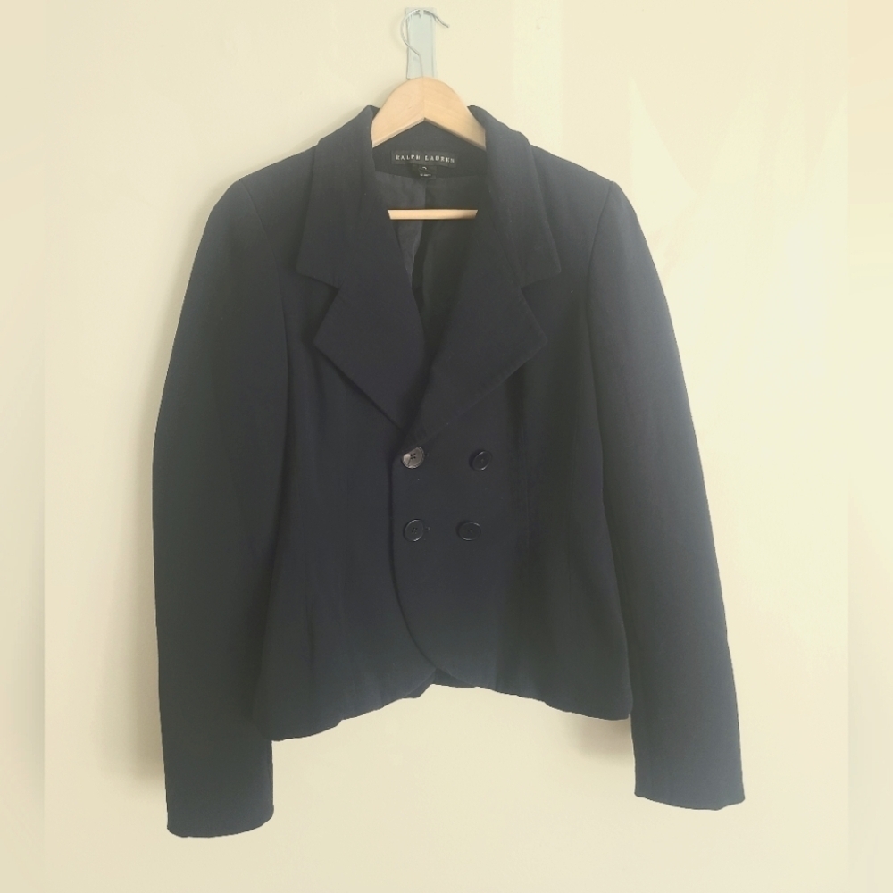 Black Label Ralph Lauren blazer navy size 10